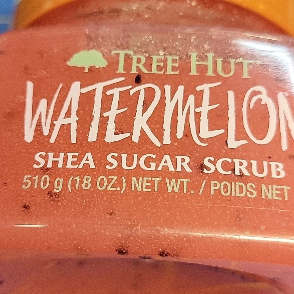 Watermelon Shea Sugar Scrub 510g Jar New